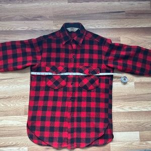 LLBEAN Maine Guide Wool Shirt Jacket Small